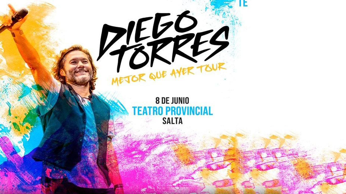 DIEGO TORRES LLEGA A SALTA EN EL MARCO DEL “MEJOR QUE AYER TOUR”